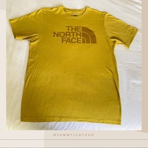 The North Face mustard tee